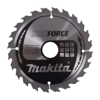 Makita - kotouč pilový dřevo MAKFORCE 165x2.4x30mm 24Z = new B-32219 B-08305