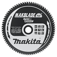 Makita - kotouč pilový dřevo MAKBLADEplus 260x2.8x30mm 80Z = new B-32655 B-08844