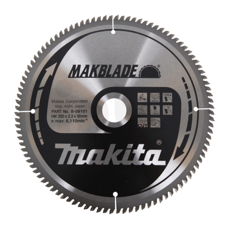 Makita - kotouč pilový dřevo MAKBLADE 250x2.3x30mm 100Z STOP B-09101