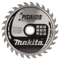 Makita - kotouč pilový dřevo SPECIALIZED 160x2.2x20mm 28Z pro ponorné pily = new B-32982 B-09260
