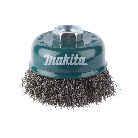 Makita - kartáč miskovitý 75mm, drát nerezový vlnitý 0,3mm D-77453