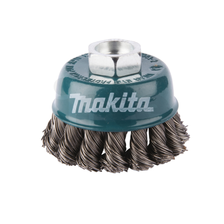 Makita - kartáč miskovitý 65mm, drát nerezový splétaný 0,5mm D-77475