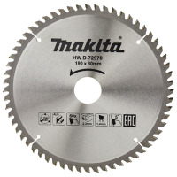 Makita - kotouč pilový hliník TCT 190x2.2x30mm 60Z D-72970