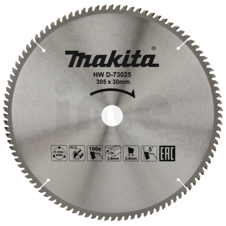Makita - kotouč pilový hliník TCT 305x2.8x30mm 100Z D-73025