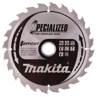 Makita - kotouč pilový dřevo Efficut 230x2.2x30mm 24Z = new E-01915 E-01909