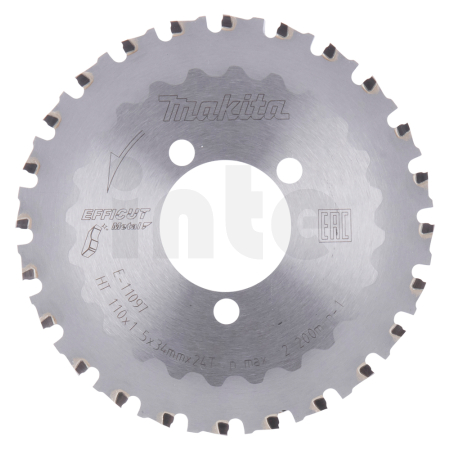 Makita - kotouč pilový ocel Efficut 110x1.5x34mm 24Z pro DSC251 = old SC09003260 E-11097
