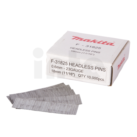 Makita - hřebíky /pinky 18mm,10.000 ks AF353, DPT353RFJ, DPT353Z F-31825