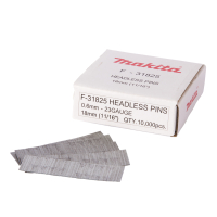 Makita - hřebíky /pinky 18mm,10.000 ks AF353, DPT353RFJ, DPT353Z F-31825