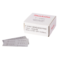 Makita - hřebíky /pinky 30mm,10.000 ks AF353, DPT353RFJ, DPT353Z F-31841
