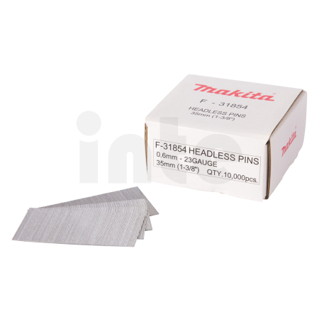 Makita - hřebíky /pinky 35mm,10.000 ks AF353, DPT353RFJ, DPT353Z F-31854
