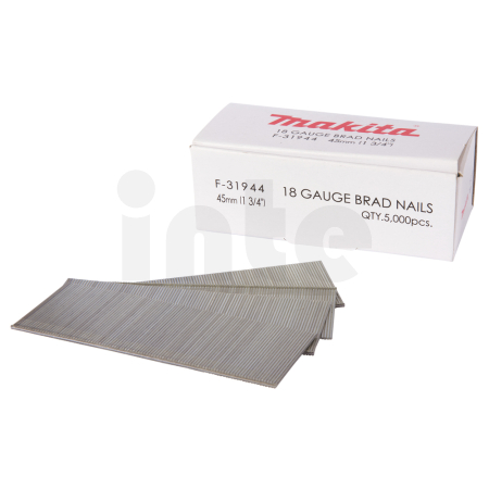 Makita - kolářské hřebíky 45mm 5000ks AF505,506,DBN500,DFN350,FN001G F-31944