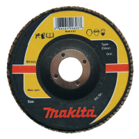 Makita - kotouč lamelový 125x22.23mm K60 Zirkon P-65501