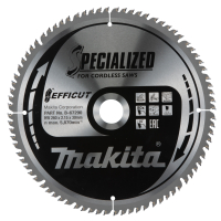 Makita - kotouč pilový dřevo Efficut 260x2.15x30mm 80Z = old B-67240 B-67290