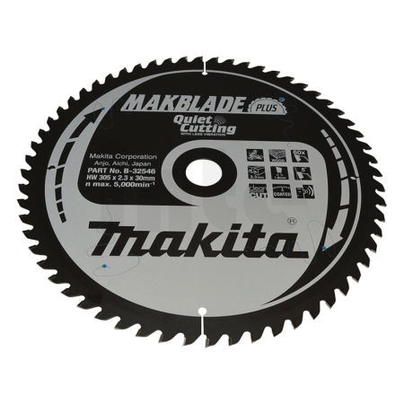 Makita - kotouč pilový dřevo MAKBLADEplus 305x2.3x30mm 60Z = oldB-08713 B-32546