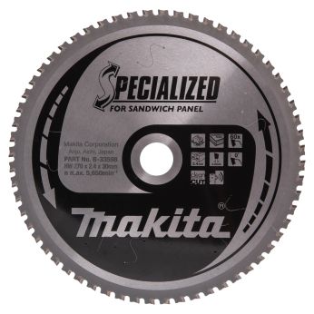 Makita - kotouč pilový sendvičové panely SPECIALIZED 270x2.4x30mm 60Z = old B-17681 B-33598