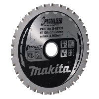 Makita - kotouč pilový ocel Efficut 136x1.1x20mm 30Z = old B-69266 B-69303