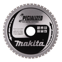 Makita - kotouč pilový ocel SPECIALIZED 185x2x30mm 48Z = old B-09787 B-33451
