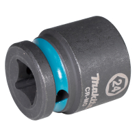 Makita - klíč nástrčný 1/2", čtyřhran, IMPACT BLACK, 24mm E-16209
