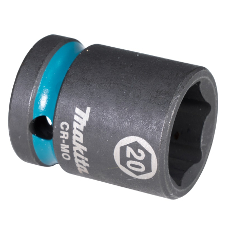 Makita - klíč nástrčný 1/2", čtyřhran, IMPACT BLACK, 20mm E-16162