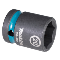 Makita - klíč nástrčný 1/2", čtyřhran, IMPACT BLACK, 20mm E-16162