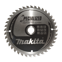 Makita - kotouč pilový dřevo SPECIALIZED se zapuštěnými zuby 165x2x20mm 40Z = old B-09472 B-33168