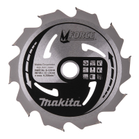 Makita - kotouč pilový dřevo MFORCE 165x2x20mm 10Z = old B-07886 B-31918