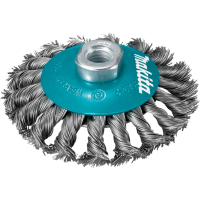Makita - kartáč miskovitý 115mm, drát nerezový splétaný 0,5mm D-77584