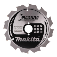 Makita - kotouč pilový dřevo SPECIALIZED konstrukce 190x2.6x30mm 12Z = old B-13683 B-33554