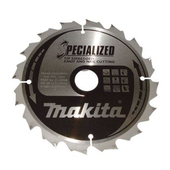 Makita - kotouč pilový dřevo SPECIALIZED se zapuštěnými zuby 190x2x30mm 16Z = old B-09357 B-33059