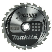 Makita - kotouč pilový dřevo SPECIALIZED se zapuštěnými zuby 270x2.6x30mm 24Z = old B-09450 B-33146