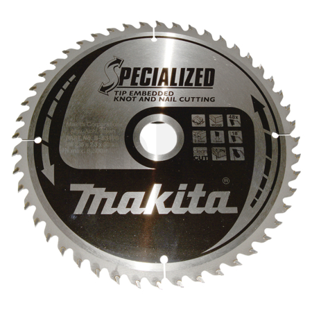 Makita - kotouč pilový dřevo SPECIALIZED se zapuštěnými zuby 235x2.3x30mm 48Z = old B-09519 B-33196