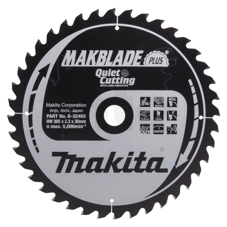 Makita - kotouč pilový dřevo MAKBLADEplus 305x2.3x30mm 40Z = old B-08660 B-32493