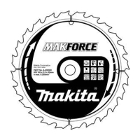 Makita - kotouč pilový dřevo MAKFORCE 150x2.4x20mm 24Z = new B-32194 B-08280