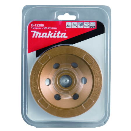 Makita - kotouč brusný diamantový na jemné broušení 125x22.23mm B-12289