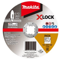 Makita - kotouč řezný nerez X-Lock 125x1.2x22.23mm E-00418
