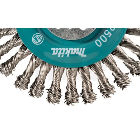 Makita - kotoučový kartáč z nerezového drátu-vlnitý drát průměr 0,5mm X-LOCK 115mm D-73368