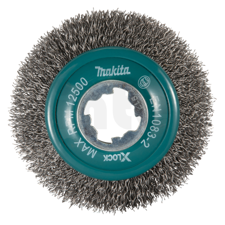 Makita - kotoučový kartáč z ocelového drátu-vlnitý drát  průměr 0,3mm X-LOCK 100mm D-73449