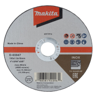 Makita - kotouč řezný nerez 100x1.0x16mm D-65947
