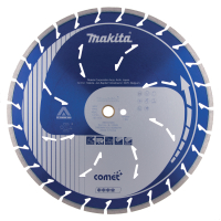 Makita - kotouč řezný diamantový Comet Rapid 400x25.4mm = old B-13596 B-13568