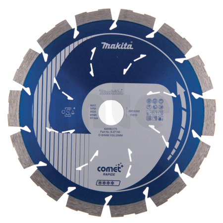 Makita - kotouč řezný diamantový Comet 180x10x22.23mm B-27193