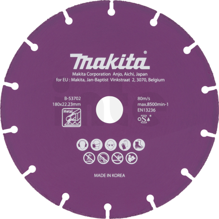 Makita - kotouč řezný diamantový 180x1.6x22.23mm B-53702