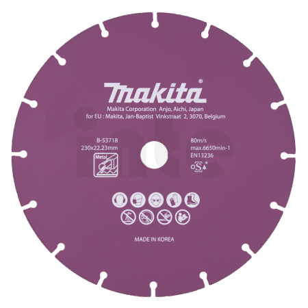 Makita - kotouč řezný diamantový 230x1.6x22.23mm B-53718