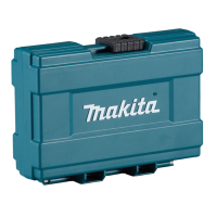 Makita - krabička velká 183x124x53 mm B-62088