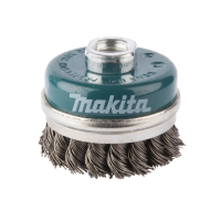 Makita - miskovitý kartáč z ocelového drátu,splétaný drát 0,5mm,60mm D-24153