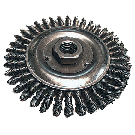 Makita - kotoučový kartáč z ocelového drátu,splétaný drát 0,5mm,100mm D-29555