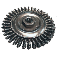Makita - kotoučový kartáč z ocelového drátu,splétaný drát 0,5mm,100mm D-29555