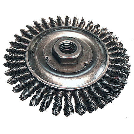 Makita - kotoučový kartáč z ocelového drátu,splétaný drát 0,5mm,115mm D-29561