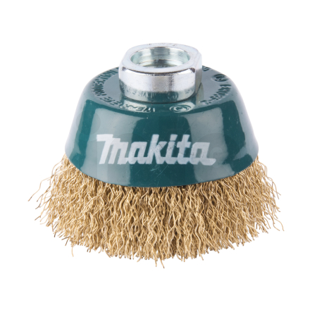 Makita - miskovitý kartáč z mosazného drátu,vlnitý drát 0,3mm,60mm D-39746