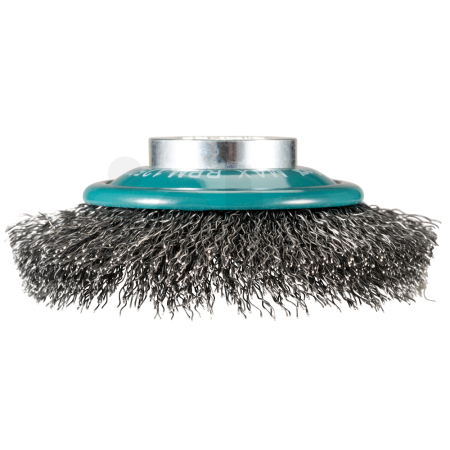 Makita - kotoučový kartáč z ocelového drátu-vlnitý drát  průměr 0,3mm X-LOCK 100mm D-73449