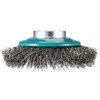 Makita - kotoučový kartáč z ocelového drátu-vlnitý drát  průměr 0,3mm X-LOCK 100mm D-73449